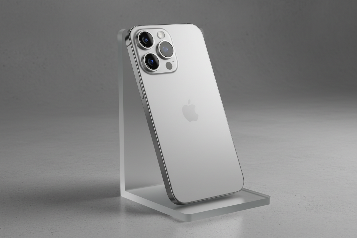 I PHONE 17 PRO SILVER IN COLOR